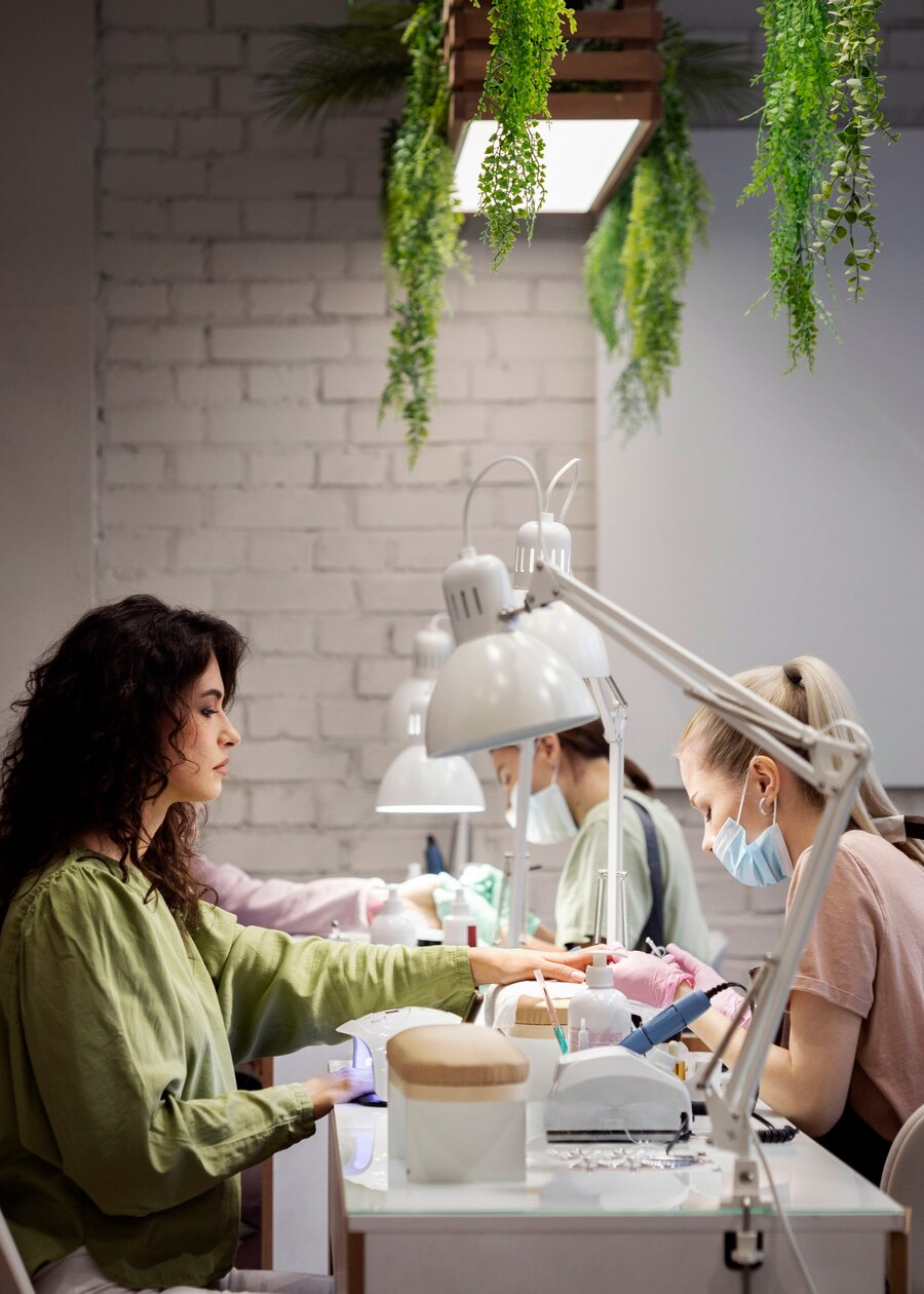 Nail salon services